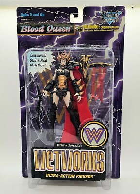 #ad Vintage Wetworks BLOOD QUEEN Action Figure McFarlane Toys 1996 Series 2 MOC $8.95