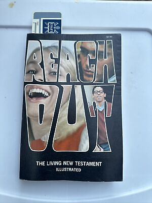 #ad Reach Out The Living New Testament Illustrated 1972 Vintage Bible Christianity $15.00