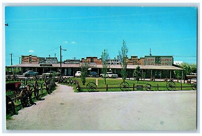 #ad c1950#x27;s Westward Ho Village Fabulous Westward Ho Motel Grand Forks ND Postcard $14.98