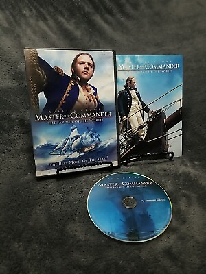 #ad Master and Commander: Far Side of the World DVD 2004 Royal Navy 1800s $4.24
