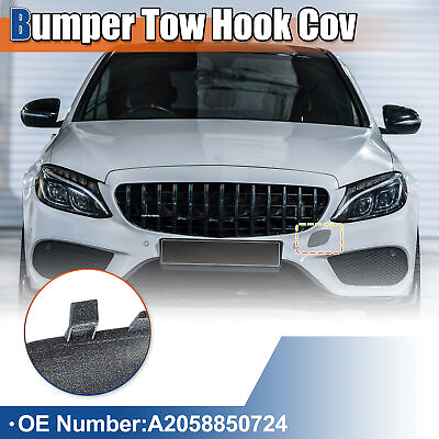 #ad Front Car Bumper Tow Hook Cover for Mercedes Benz No.A2058850724 Silver Tone AU $19.96