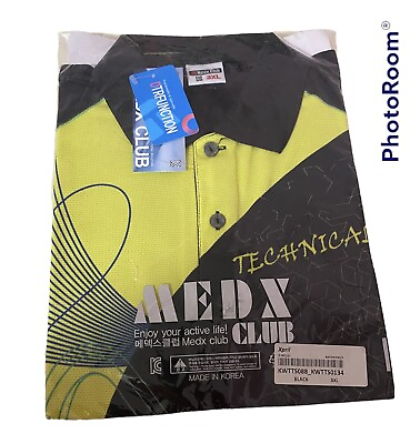 #ad NWT MEDX CLUB QUICK DRY POLO Size 3xl $18.96