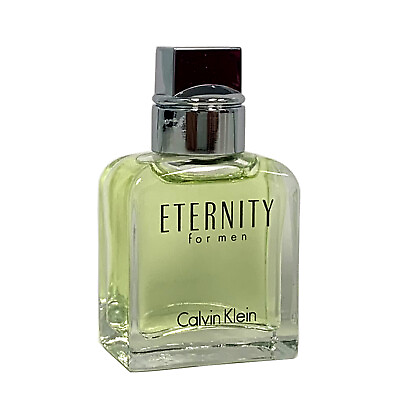 Calvin Klein Eternity for men Eau de Toilette .5 oz 15 ml Mini Bottle New $14.99