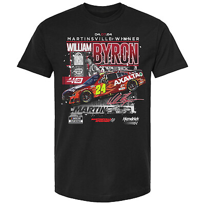 #ad William Byron 2024 Martinsville Race Win T Shirt $26.95