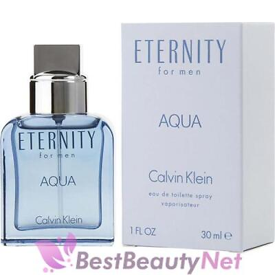 #ad Eternity Aqua by Calvin Klein for Men 1oz Eau De Toilette Spray $19.95