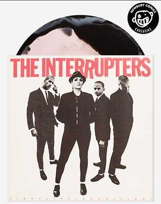 #ad Interrupters Fight The Good Fight Limited Baby Pink amp; Black Vinyl LP x 500 $40.00