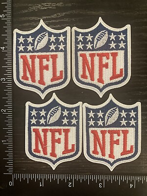 #ad Lot Set Of 4 NFL Football Logo Iron on Embroidered Patches. $9.99