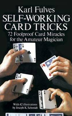 #ad Self Working Card Tricks Dover Magic Books Paperback By Fulves Karl GOOD $4.10