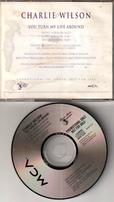 #ad CHARLIE WILSON You Turn My Life Around Mixes 1992 CD LIKE NEW $22.50