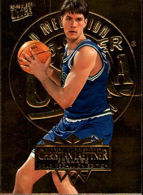 #ad 1995 96 Ultra Gold Medallion Basketball Card #107 Christian Laettner $1.69