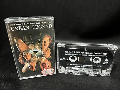 #ad Urban Legend Music Soundtrack Film Score Movie 90s Cassette Tape BMG 1998 $15.15
