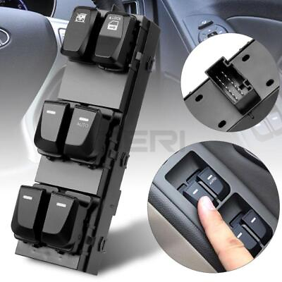 #ad Electric Window Switch Master Control Right Hand Drive For Hyundai IX35 2010 17 AU $39.50