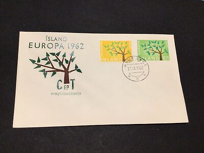 #ad Iceland 1962 Europa first day cover Ref 60348 GBP 7.24