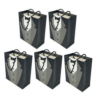 #ad #ad Groomsmen Gift Bags Thank You Gift Bags Souvenir Bags Wedding $14.74