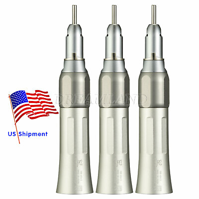 #ad 3PCS Dental Straight Nose Cone 1:1 Slow Low Speed Handpiece YXZ $47.99