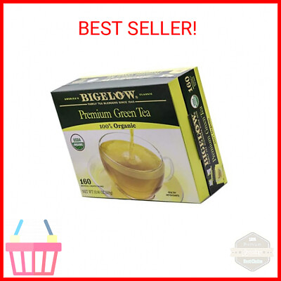 #ad Bigelow Premium Organic Green Tea 160 ct. $14.25