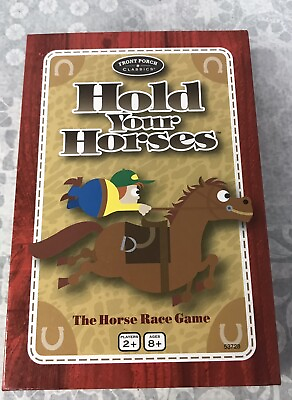 #ad Hold Your Horses The Horse Race Game Front Porch Classics #53728 2014 University $10.00