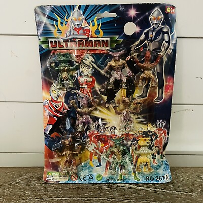 #ad Ultraman Vinyl Figure lot. Kaiju. Japanese Monsters New In Package Mini Keishi $229.99