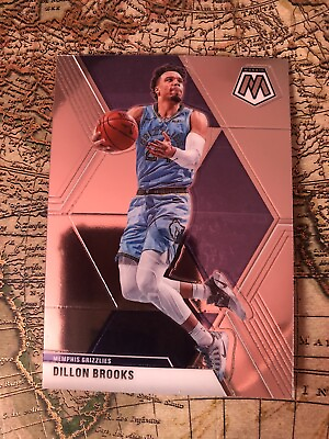 #ad 2019 20 Panini Mosaic #66 Dillon Brooks Memphis Grizzlies $2.99