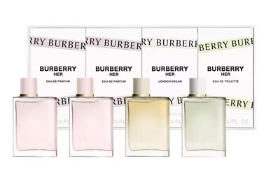 #ad Burberry Her by Burberry 4 Piece Variety Gift Set for Women $149.95