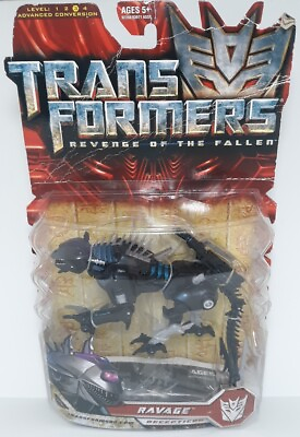 #ad 2008 Transformers Revenge Of The Fallen Ravage Action Figure Hasbro $29.99