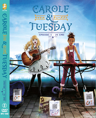 #ad ANIME CAROLE amp; TUESDAY COMPLETE SERIES VOL.1 24 END DVD ENGLISH SUBS FREE ANIME $22.49