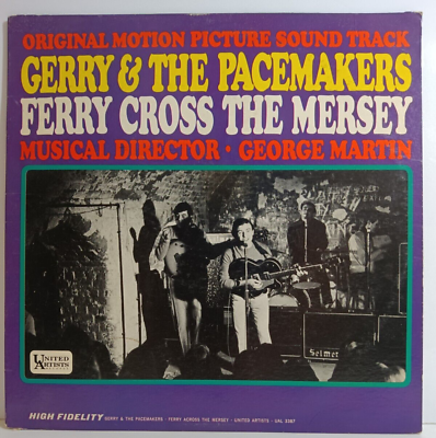#ad Gerry amp; The Pacemakers Ferry Cross The Mersy 1965 Soundtrack Vinyl LP $7.99