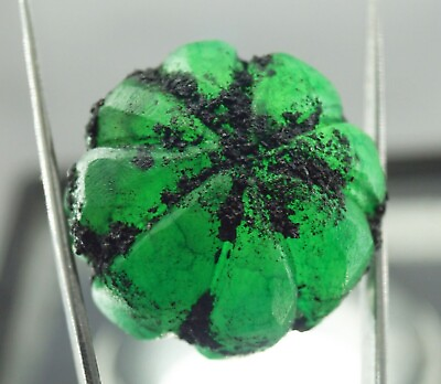 #ad 200 Ct Natural Green Emerald Earth Mind Colombian Pumpkin Rough Raw Gemstone $32.54