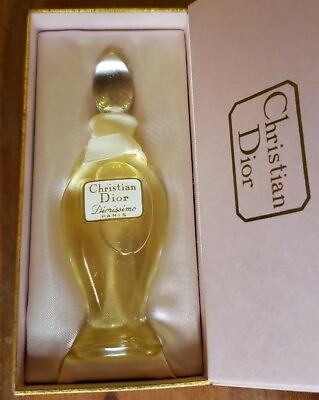 Vintage 1950 ‘s Christian Dior Diorissimo Perfume and Box Must See Unopened $695.00