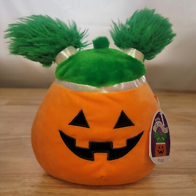 #ad Squishmallows Paige the Pumpkin Halloween Plush Toy NWT 8quot; $10.95
