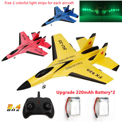 #ad FX 620 SU 35 RC Remote Control Airplane 2.4G Remote Fighter Hobby Toys Kids Gift $27.99