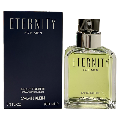 #ad ETERNITY for Men by CALVIN KLEIN 3.3 3.4 oz EDT New In box $31.08