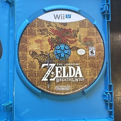 #ad The Legend of Zelda: Breath of the Wild Nintendo Wii U 2017 Tested $19.99