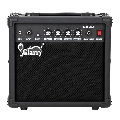 #ad Glarry 20W Electric Audio Guitar Amplifier Portable Entertainment Equipment $44.67