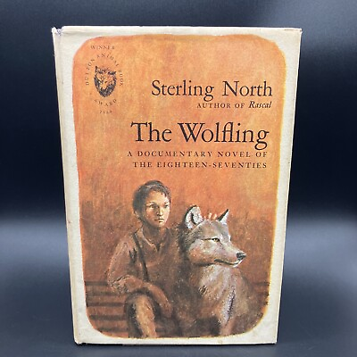 #ad The Wolfling by Sterling North First Edition Second Print 1969 HC Illustrated $12.95