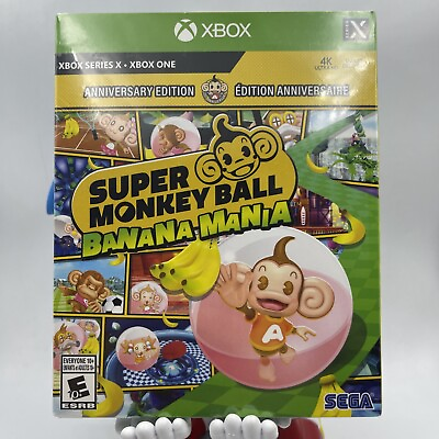 #ad Super Monkey Ball Banana Mania ANNIVERSARY EDITION XBOX SERIES X XBOX ONE New $9.95