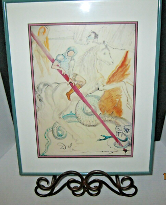 #ad quot;The Lance of Chivalry St. Georgequot; by Salvador Dali $245.00