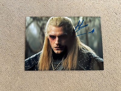 #ad Henry Cavill Geralt The Witcher signed autographed photo coa 6x8 inch $50.00