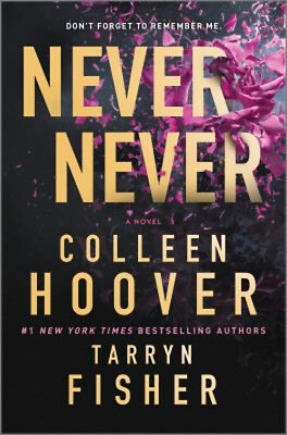 #ad Never Never Hardcover Colleen Fisher Tarryn Hoover $9.66