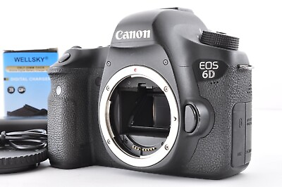 #ad Canon EOS 6D Near Mint 20.2MP Digital SLR Camera Black From JAPAN X0395 $403.49