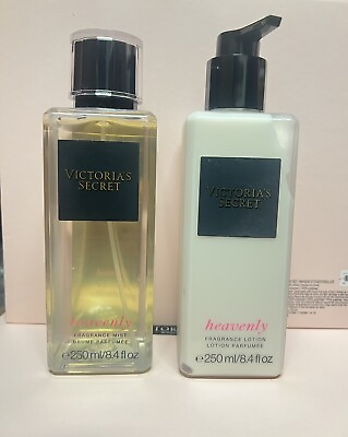 #ad Victoria’s Secret Heavenly Fragrance Mist amp; Lotion 8.4 Fl Oz New Set $39.99