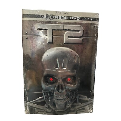 #ad Terminator T2 Judgment Day. Extreme DVD 1991 Metal Steel Case Sealed $14.99