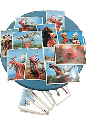 #ad Ultraman Japanese Superhero Set Of 60 Vintage TV Show 1970s Postcards Rare $259.00