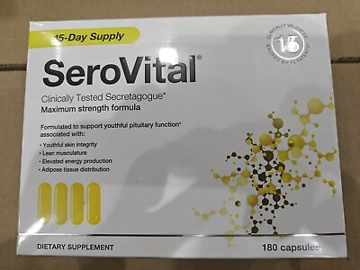 #ad Serovital Capsules 180 Count Maximum Strength Dietary Supplement $62.90