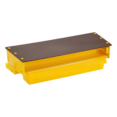 #ad Plastic De Powder Tool Honeycomb Powder Box Container Pollen Box for Beekeeping AU $46.57