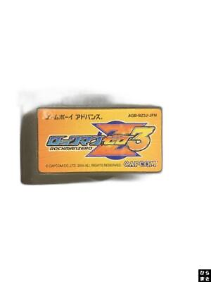 #ad ROCKMAN ZERO 3 Megaman Gameboy Advance Nintendo Only Cartridge $22.81