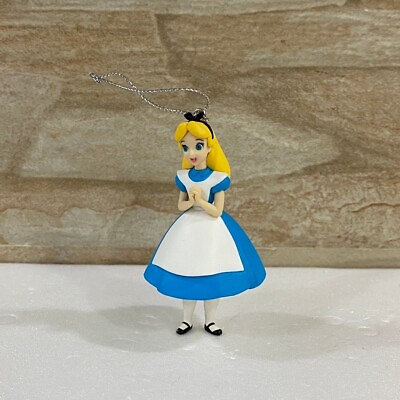 #ad Disney Japan 2019 Alice in Wonderland Christmas Ornament Hanging Figure Toy $11.99