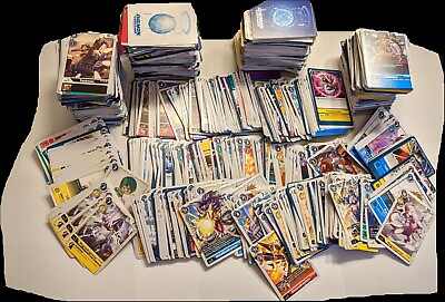 Digimon TCG CCG 1000 Cards Bulk Lot Unsearched Collection Mixed Rares Foils NM $28.00