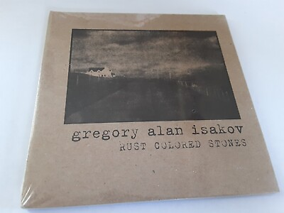 #ad RARE SEALED GREGORY ALAN ISAKOV Rust Colored Stones 2003 Only Ghosts Promo CD $699.99