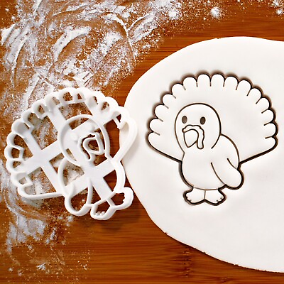 #ad Cute Turkey cookie cutter Thanksgiving harvest festival autumn Christmas bird $12.70